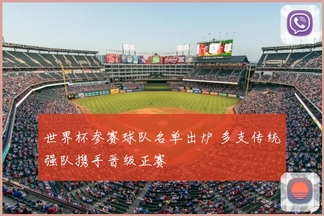 世界杯参赛球队名单出炉 多支传统强队携手晋级正赛